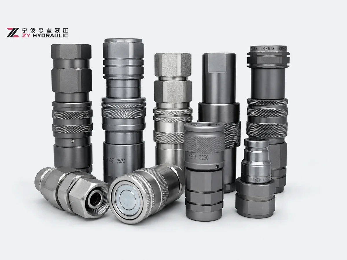 ISO 16028 Flat Face Quick Couplers