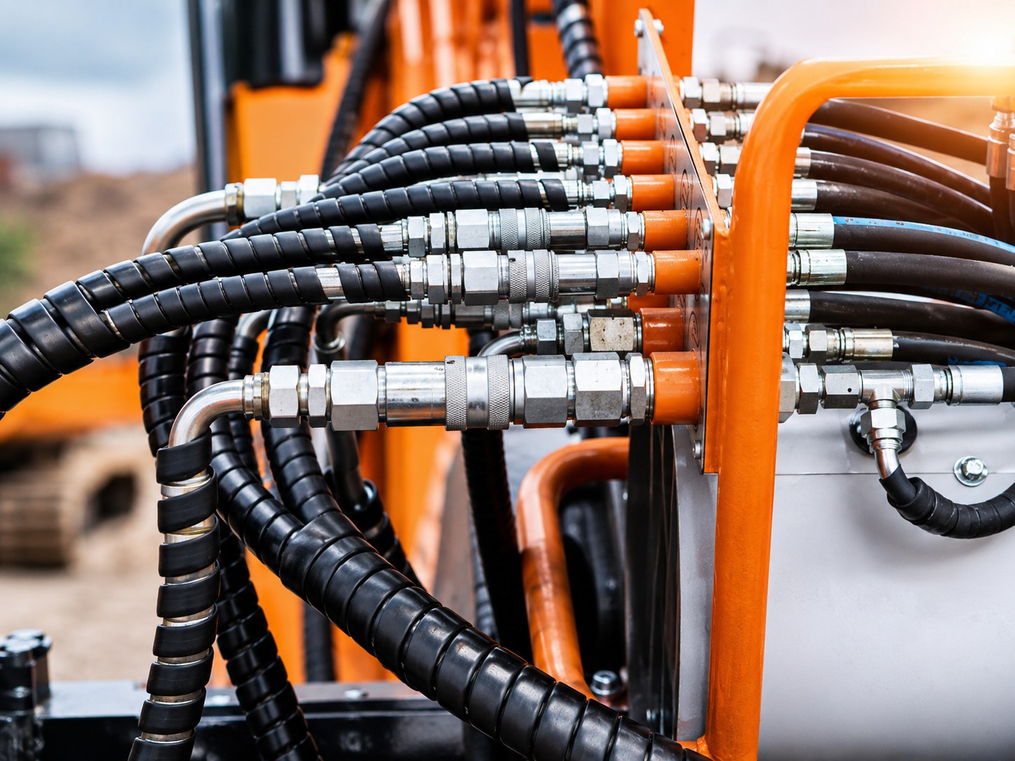 Oil and gas hydraulic connection application