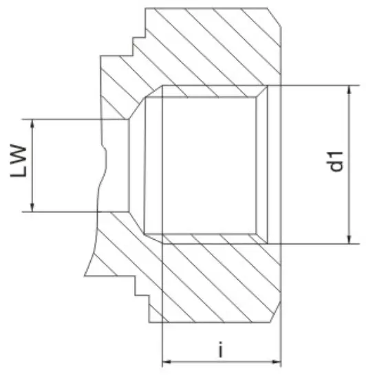 SAE J514 UN/UNF Internal Thread