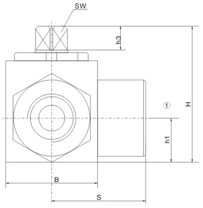KHB3K Overall Dimensions