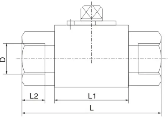Female Thread Joint Dimensions